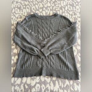 lightweight detailed sweater